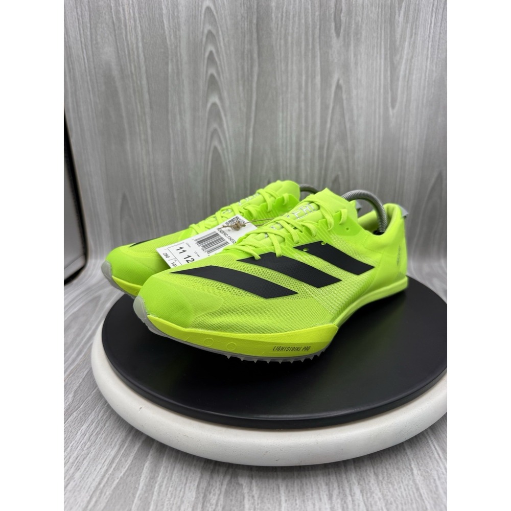 Adidas Adizero Finesse Mens Size 11 Lucid Lemon Black Track & Field Shoes IG2018